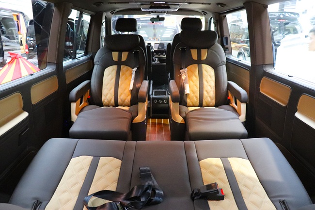 适合家庭开的7座奔驰V级房车、大众T6房车